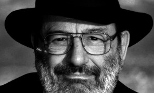 Umberto Eco, fotografado por Sergio Siano