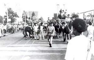 Repressão aos educadores em 30 agosto de 1988 - foto Reprodução/APP-Sindicato