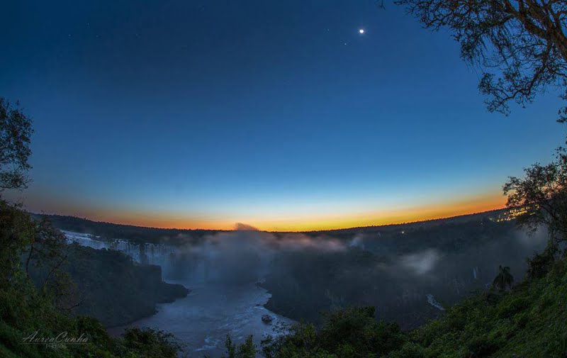 Anoitecer nas Cataratas…