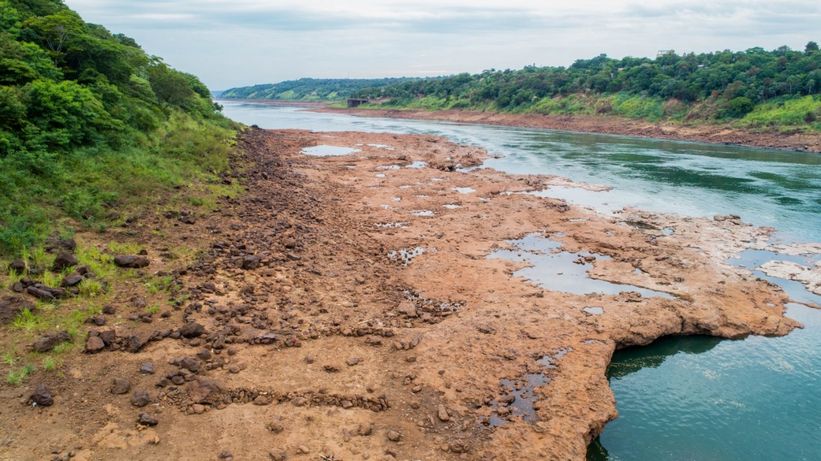 Rio Paraná, poema de Áurea Cunha