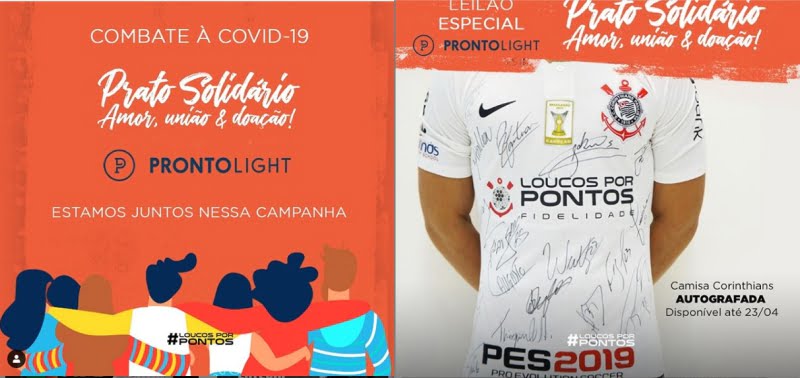 Programa de fidelidade do Corinthians leiloa camisa autografada em ação beneficente