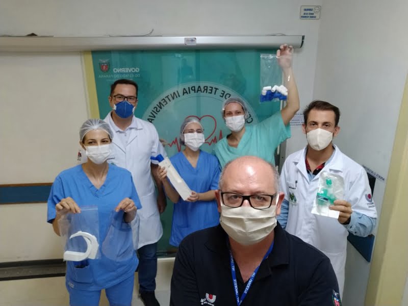 Unioeste cria peças e conserta equipamentos hospitalares com impressoras 3D