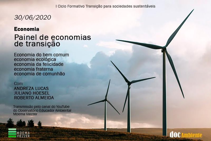 Ciclo “Transição para sociedades sustentáveis” tem debate online nesta terça (30)