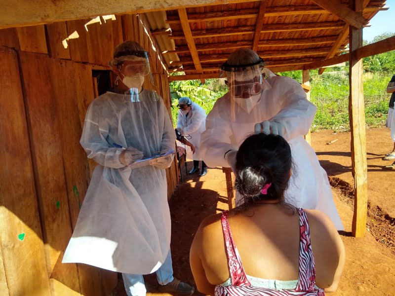 Unila atua no enfrentamento da Covid-19 na aldeia Ocoy