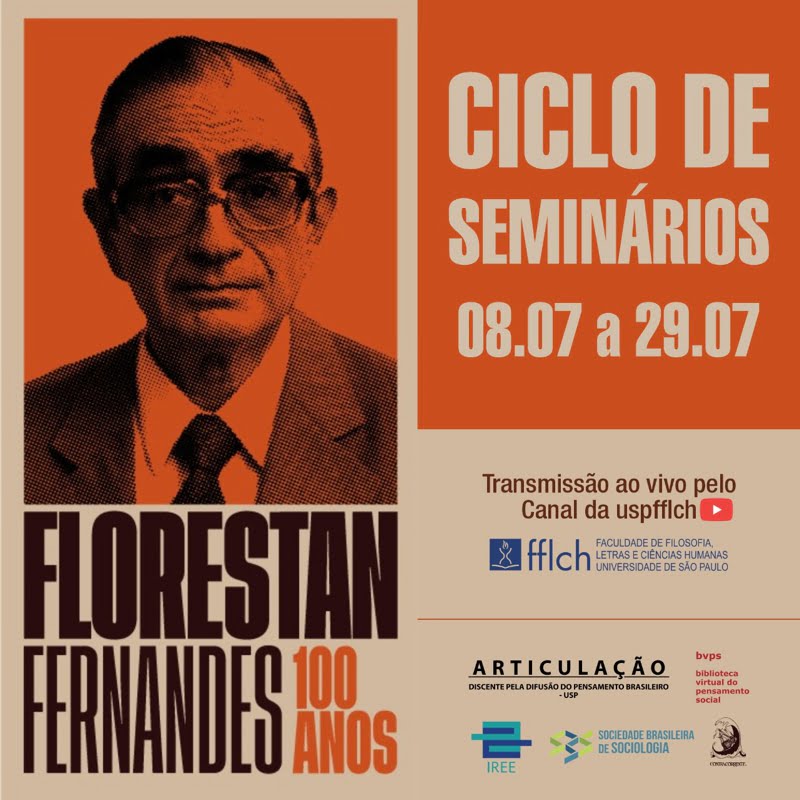 Ciclo de seminários homenageia centenário de Florestan Fernandes