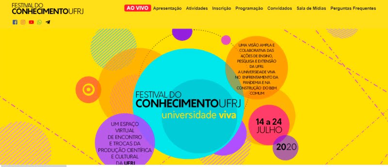 Festival com mais de 2 mil atividades celebra os 100 anos da UFRJ