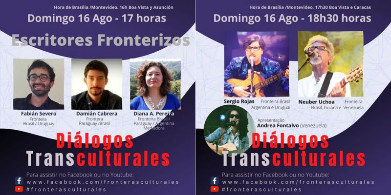 Escritores Fronterizos fazem charla online neste domingo (16)