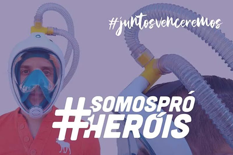 Grupo Pró-Heróis faz campanha em Foz para aquisição de máscaras respiratórias