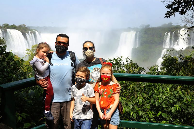 Cataratas visitada no início do feriadão