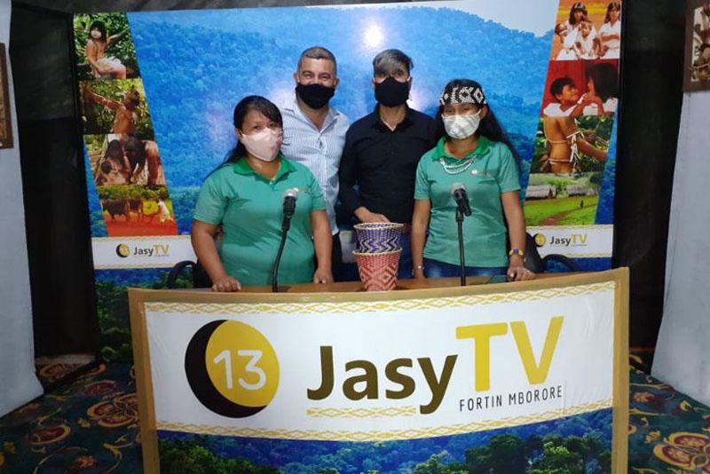 Está no ar a Jasy TV, um canal M’bya Guarani na fronteira trinacional