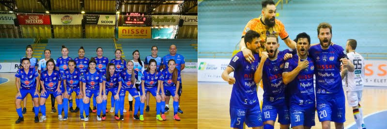 Futsal on-line: Azulão da fronteira em dose dupla neste sábado