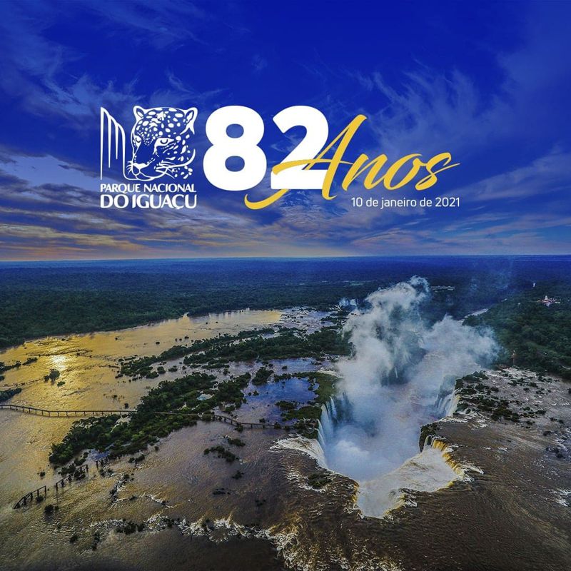 Parque Nacional do Iguaçu completa 82 anos neste domingo, 10 de janeiro