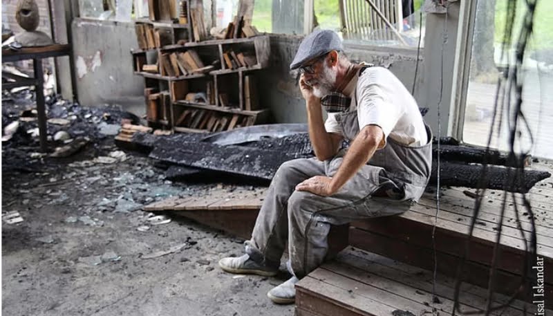 APAP/PR faz vakinha online para reconstruir atelier destruído por incêndio