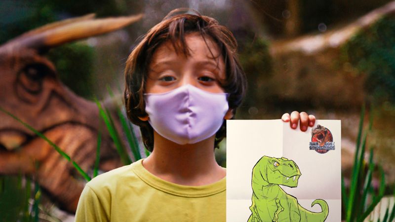 Mundo Jurássico: Vale dos Dinossauros lança concurso de desenho infantil