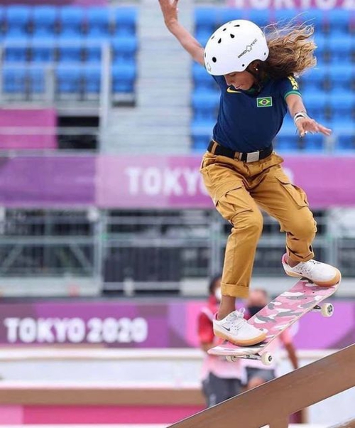 Skate: Fadinha, brasileira, voa em Tóquio