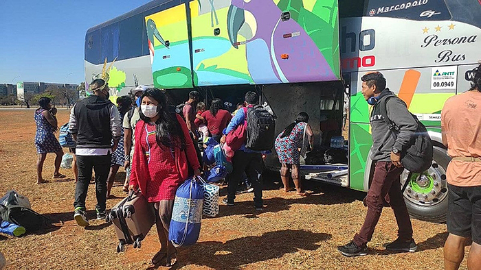 Tem início acampamento indígena em Brasília que fará vigília durante votação do Marco Temporal