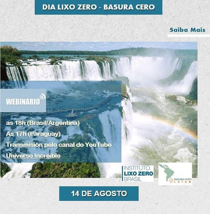 Coletivo Lixo Zero promove webinário ecoambiental neste sábado (14)