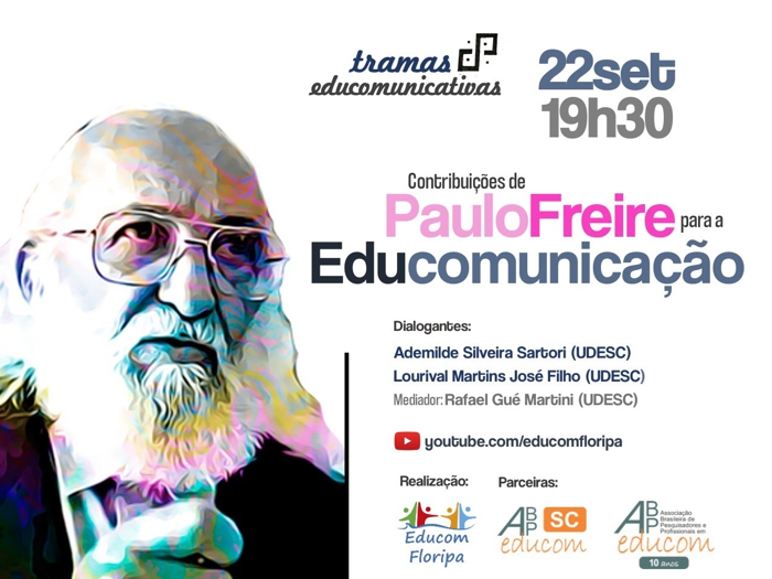 Educom Floripa realiza primeira live do projeto Tramas Educomunicativas