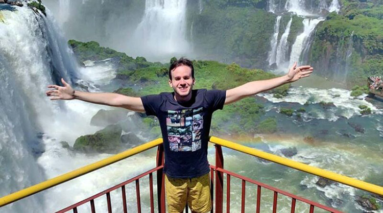 Jornalista cego conta a emoção de “ver” as Cataratas do Iguaçu