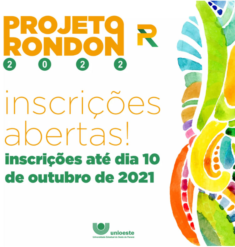 Unioeste abre inscrições para o Projeto Rondon 2022