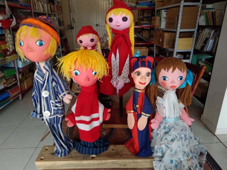 Oficinas online, de animação e de bonecos, gratuitas para crianças