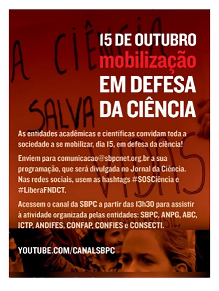 “Mobilização em Defesa da Ciência” reúne entidades acadêmicas e científicas