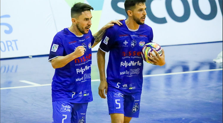 Futsal: Foz Cataratas visita o São José em jogo de ida das quartas de final da Liga Nacional