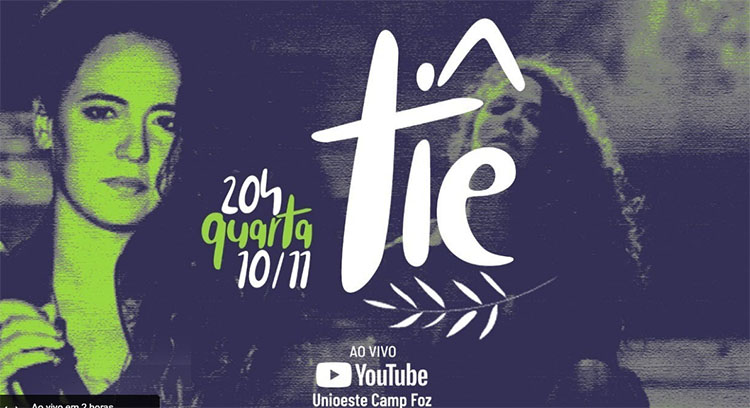 Unioeste Foz faz live com a cantora Tiê nesta quarta (10)