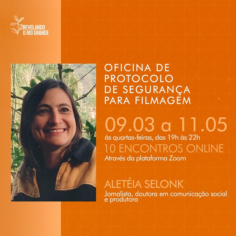 Inscrições abertas para oficina online de protocolo de segurança para filmagem