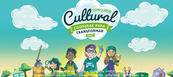 Com inscrições abertas, concurso cultural incentiva a cooperação para a transformação