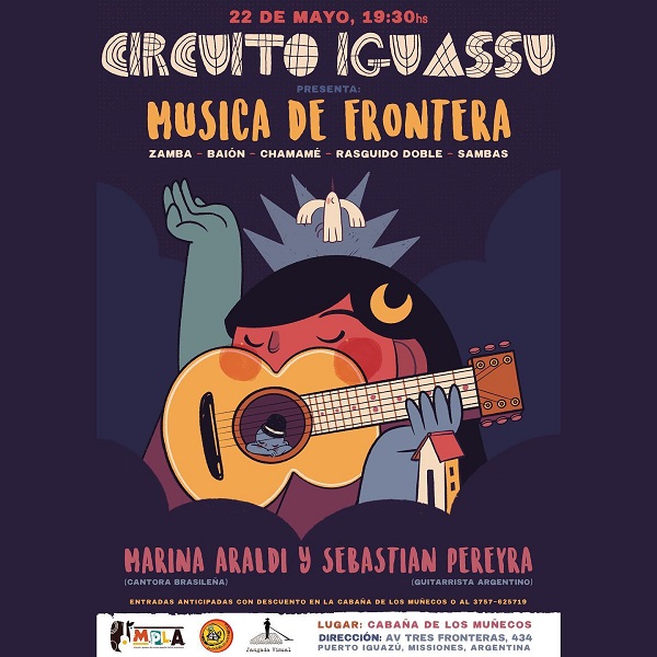 Circuito Iguassu reúne brasileira e argentino para apresentar “Musica de Frontera”