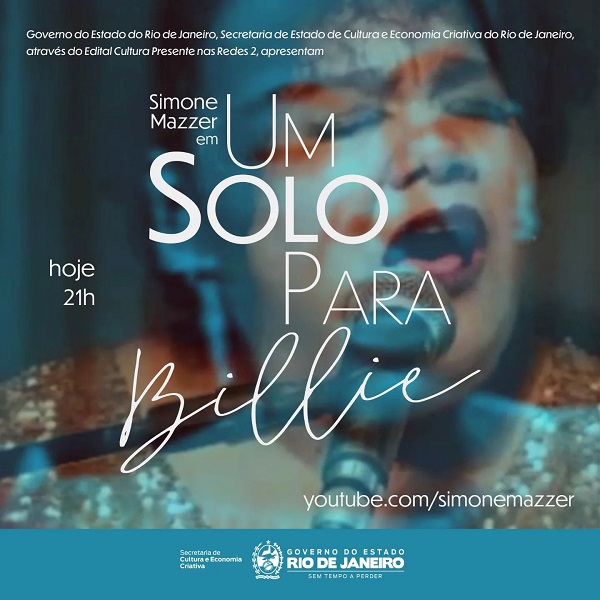 Simone Mazzer faz apresentação online de “Um solo para Billie”