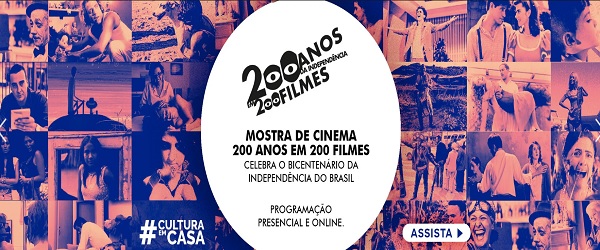 Mostra gratuita celebra os 200 anos de independência com 200 filmes brasileiros. Longas online disponíveis