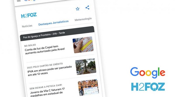 H2FOZ é convidado a ingressar no Google Destaques