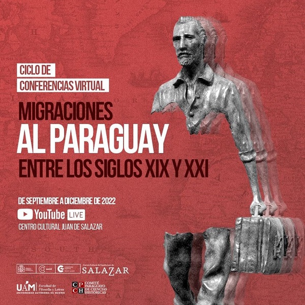 Ciclo virtual de conferências discute a imigração no Paraguai entre os séculos 19 e 21