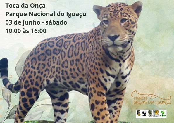 Projeto promove Exposição Onças do Iguaçu no sábado (3)