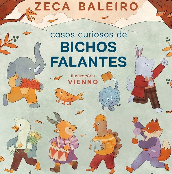 Zeca Baleiro reconta fábulas e revisita contos de fada em novo livro infantil