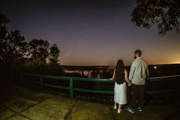 O Amanhecer nas Cataratas do Iguaçu é realizado quatro vezes na semana