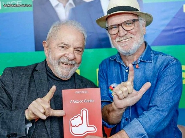 Mário Milani lança em Brasília livro sobre o “L” da campanha de Lula