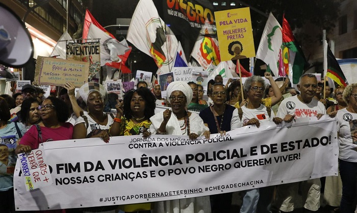 Movimento negro protesta em todo o país