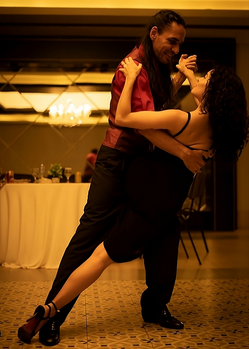 Aulas de Tango na fronteira