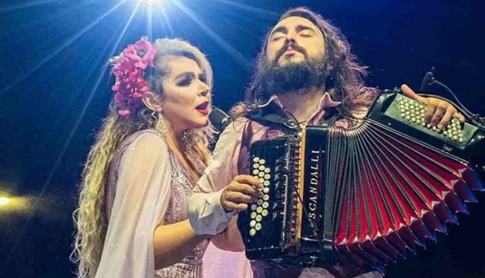 Tiago Rossato e Sofia Goulart encerram Semana Farroupilha em Foz