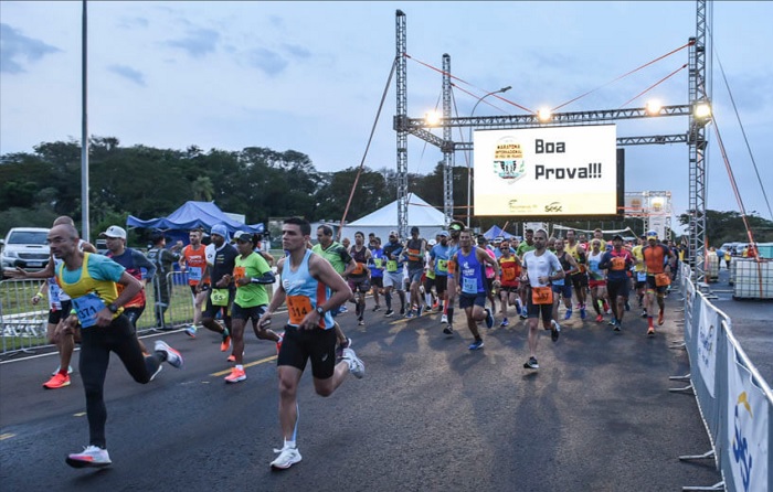 Maratona Internacional de Foz do Iguaçu é neste domingo, 24