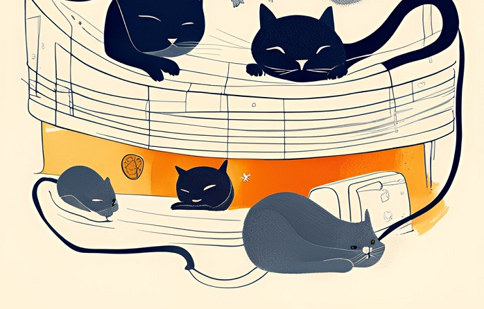 Gato e rato, poema de Claudio Siqueira