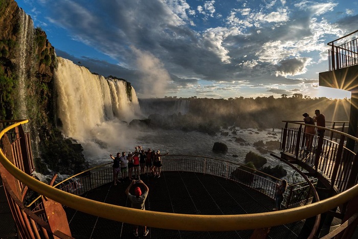 Pôr do Sol nas Cataratas 