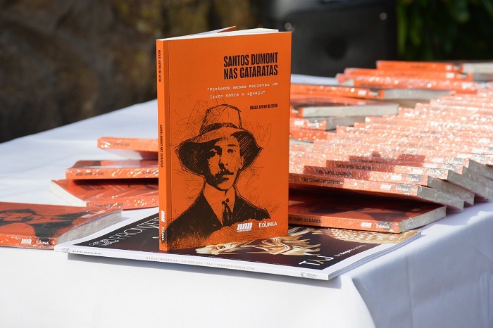 Livro “Santos Dumont nas Cataratas” é lançado no Parque Nacional do Iguaçu
