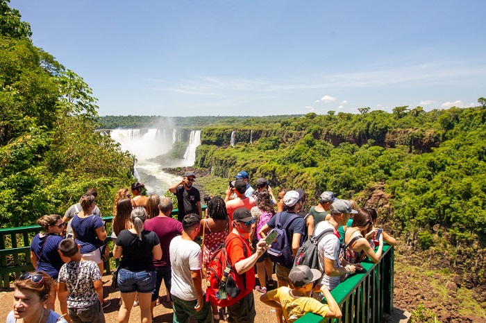 Descubra os países medalhistas de visitação no Parque Nacional do Iguaçu em 2024