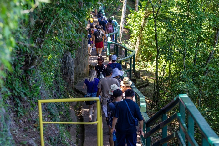 Parque Nacional do Iguaçu recebeu mais de 200 mil visitantes em julho