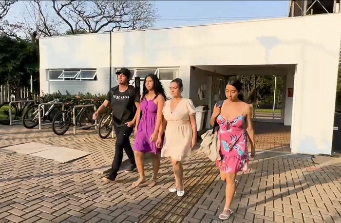 Família colombiana mantém-se unida estudando na Unila