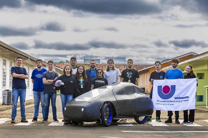 Estudantes de Foz levam carro movido a hidrogênio verde à Shell Eco-marathon